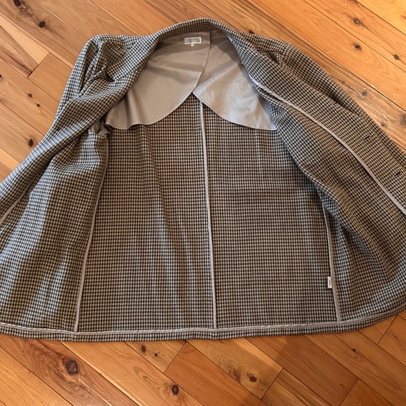 Men's Houndstooth Shirt Jacket - Picture 4 of 4